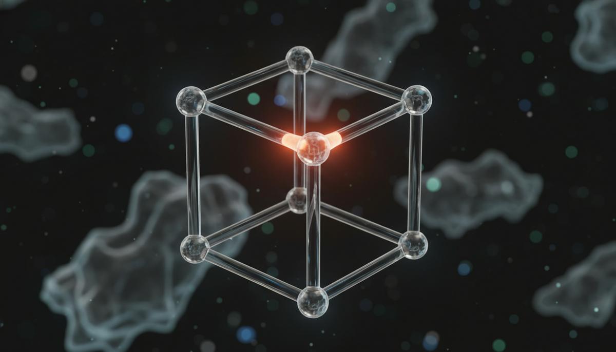 Химики создали «невозможные» молекулы, меняющие правила химии Макрофотография молекулы кубена – углеродной структуры в форме куба с искаженной двойной связью на темном фоне.