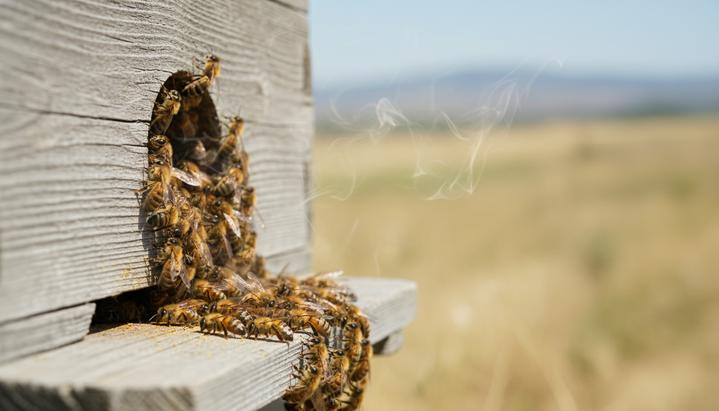 Экстремальная жара снижает численность пчелиных колоний