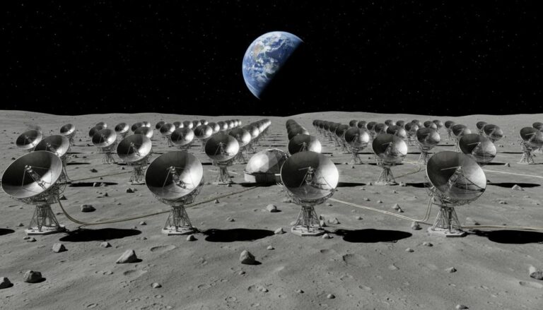 Древние радиосигналы с Луны раскроют тайну темной материи