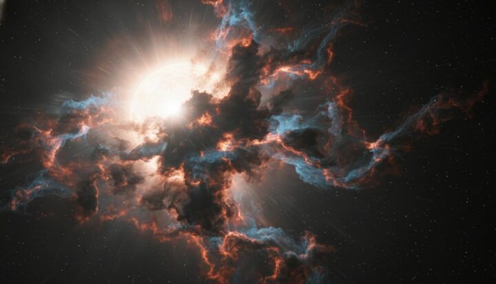 Гигантское облако из металлов закрыло свет далекой звезды на 9 месяцев