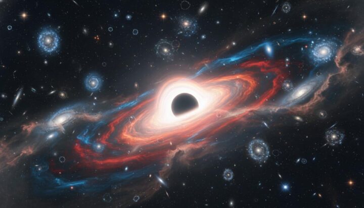 Хаос ранней Вселенной объяснил быстрый рост черных дыр