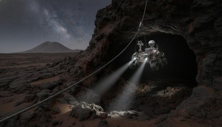 Роботы-спелеологи готовятся к исследованию пещер на Луне и Марсе