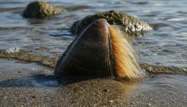 Ученые воссоздали морской шелк и раскрыли секрет его золотого блеска