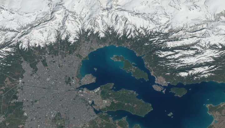 Спутник снял места проведения будущей Олимпиады-2026 в Италии