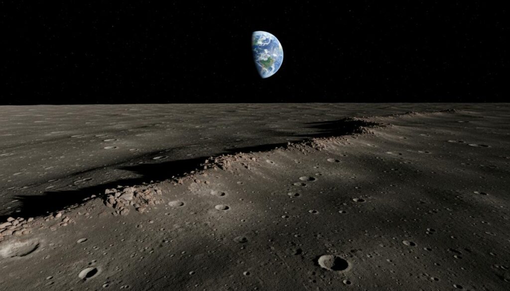 Новая карта Луны выявила тысячи зон недавней тектонической активности