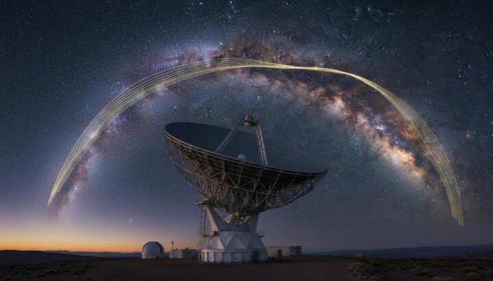 Астрономы открыли диагональный разворот в магнитном поле Млечного Пути