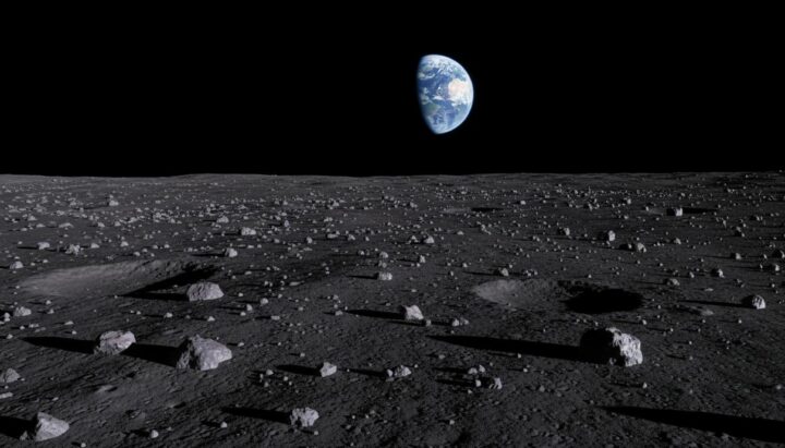 Магнитное поле древней Луны имело редкие, но мощные всплески силы