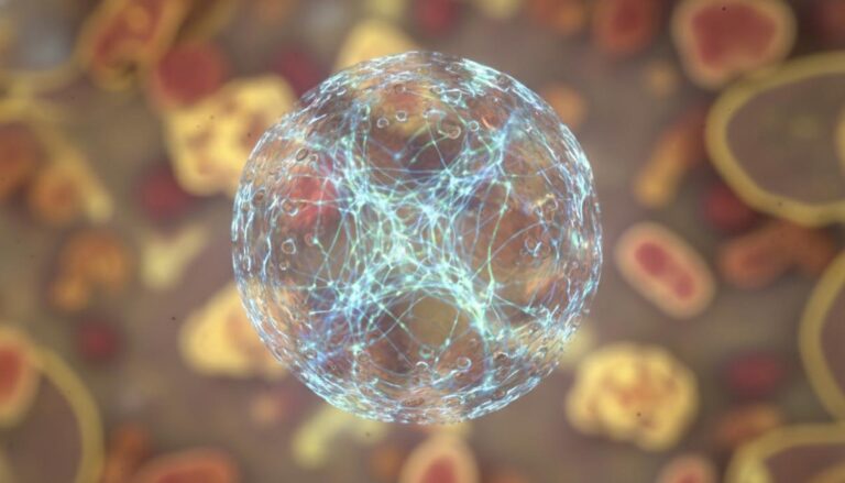 Ученые обнаружили сложную архитектуру внутри клеточных капель