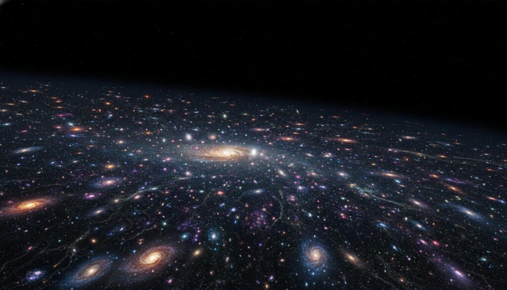 Гигантский «космический лист» объяснил аномалию движения галактик