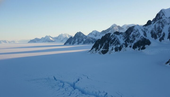 Движение мантии создало гравитационную аномалию под Антарктидой
