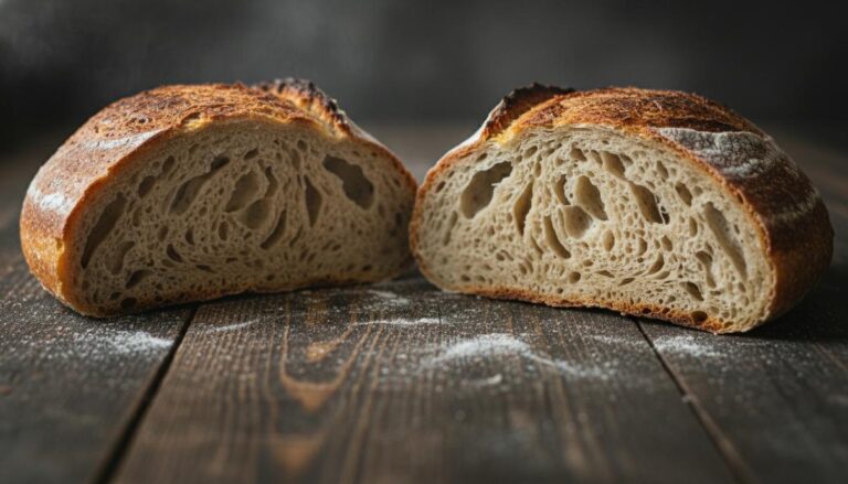 Влияние ферментации закваски на структуру и вкус пшеничного хлеба