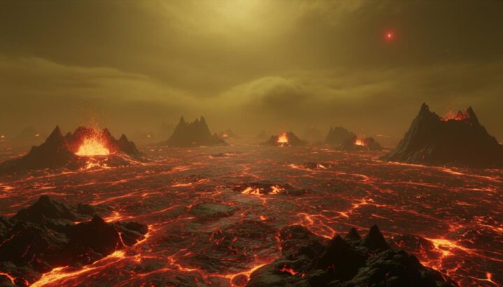 Астрономы обнаружили новый класс экзопланет с океаном магмы и серой