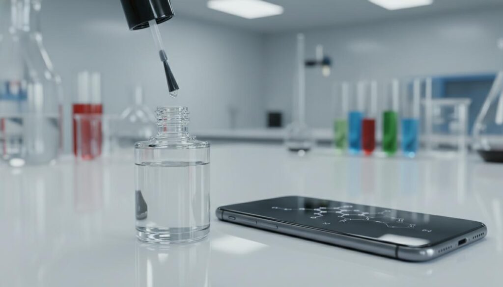 Химики создали прозрачный лак для управления сенсорными экранами