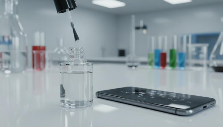 Химики создали прозрачный лак для управления сенсорными экранами