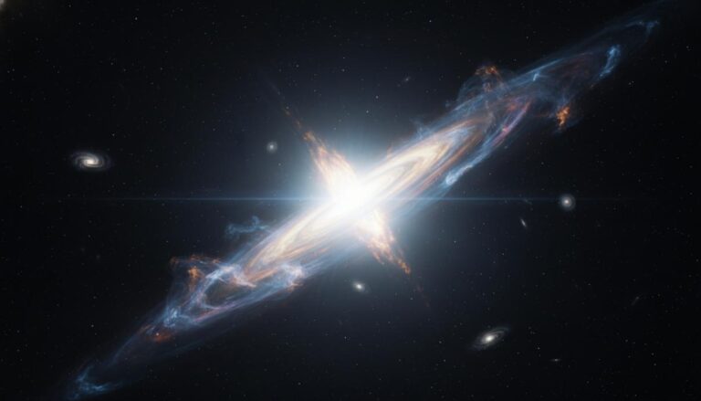 Излучение квазаров блокирует формирование звезд в соседних галактиках