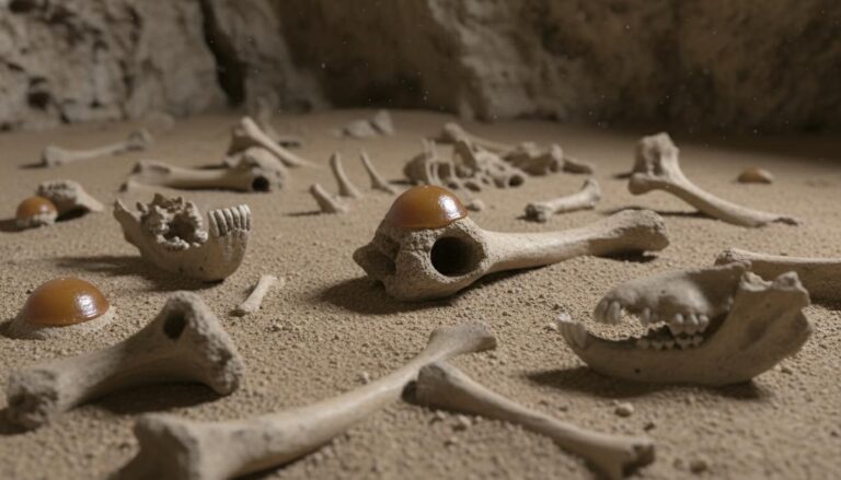 Пчелы использовали кости ископаемых животных для обустройства гнезд