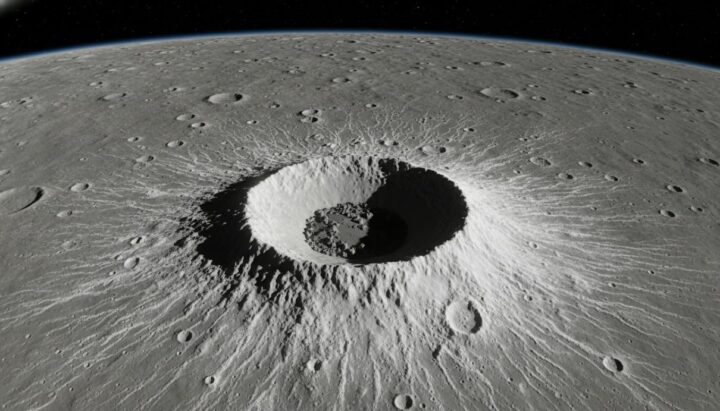 Лунный орбитальный зонд обнаружил на спутнике Земли новый ударный кратер