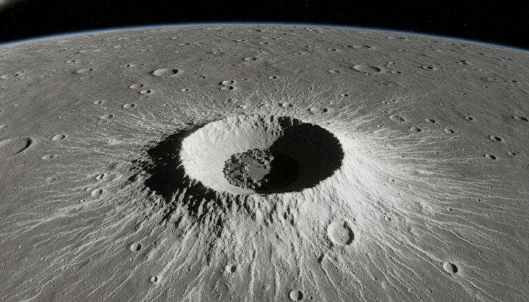 Лунный орбитальный зонд обнаружил на спутнике Земли новый ударный кратер