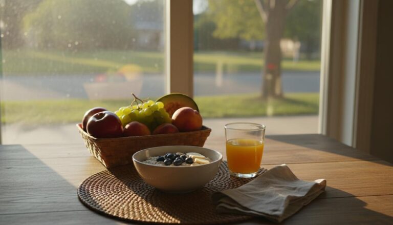Ранний завтрак и ночное голодание связаны с низким индексом массы тела