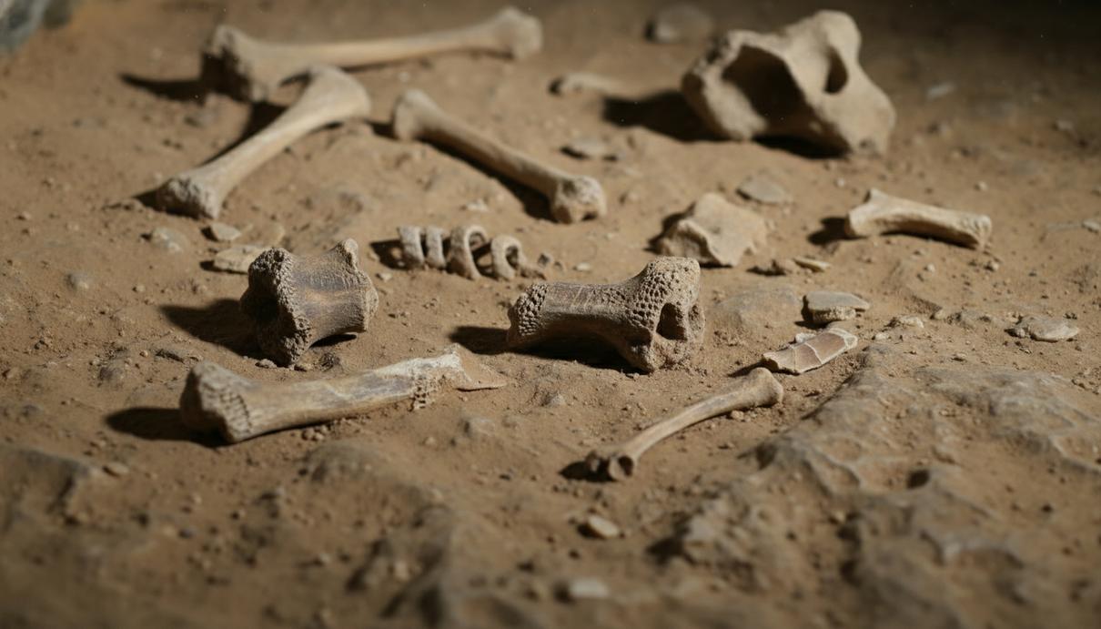 Исследование останков в Бельгии подтвердило факты каннибализма у неандертальцев Разбросанные на каменном полу пещеры фрагменты древних костей со следами механических повреждений.