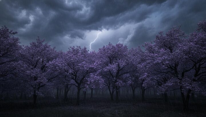 Ученые впервые зафиксировали природные электрические разряды на листьях деревьев