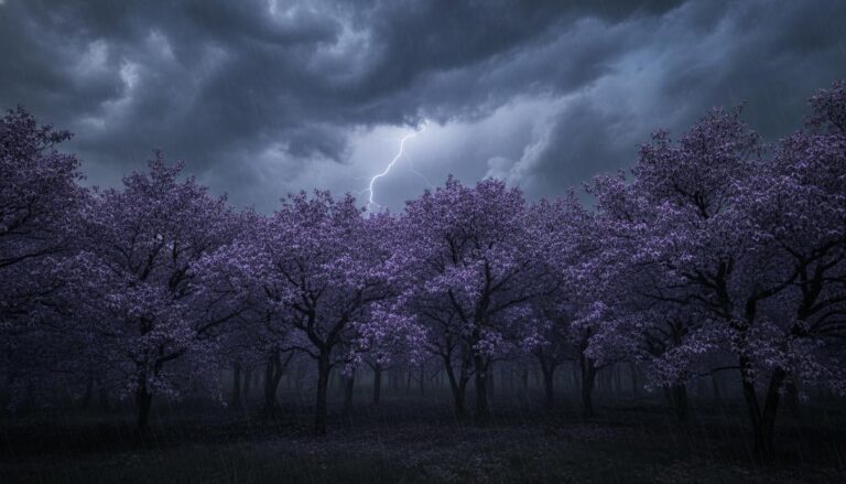 Ученые впервые зафиксировали природные электрические разряды на листьях деревьев