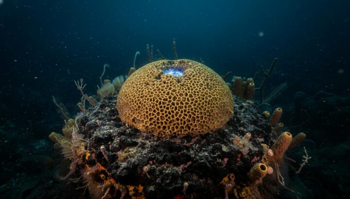 Биологи установили происхождение загадочного золотого объекта со дна океана