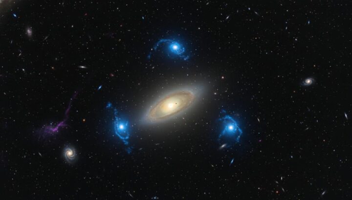 Гравитационное линзирование помогло уточнить скорость расширения Вселенной