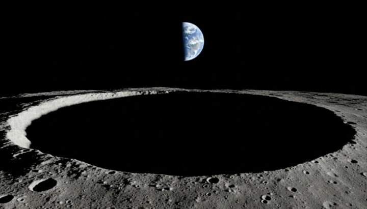 Земные микробы могут выжить в затенённых районах Луны