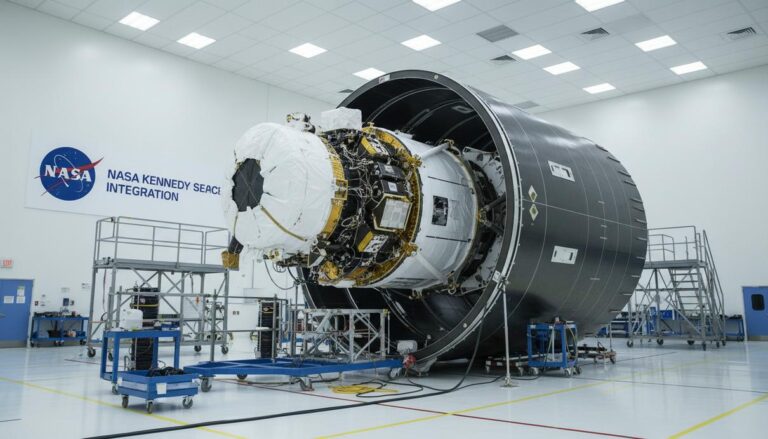 Телескоп Roman поместили в головной обтекатель ракеты Falcon Heavy