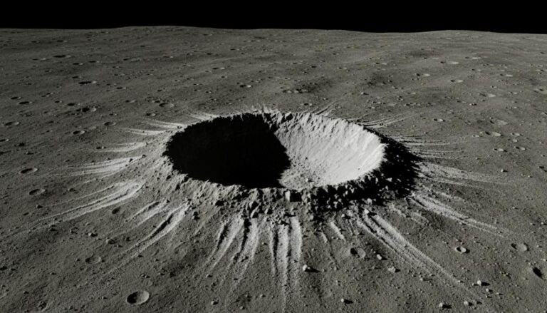 На Луне нашли кратер от падения разгонного блока Falcon 9