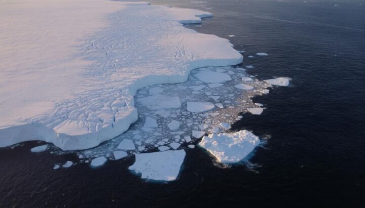 Площадь морского льда в Антарктике показала третий минимум за 48 лет