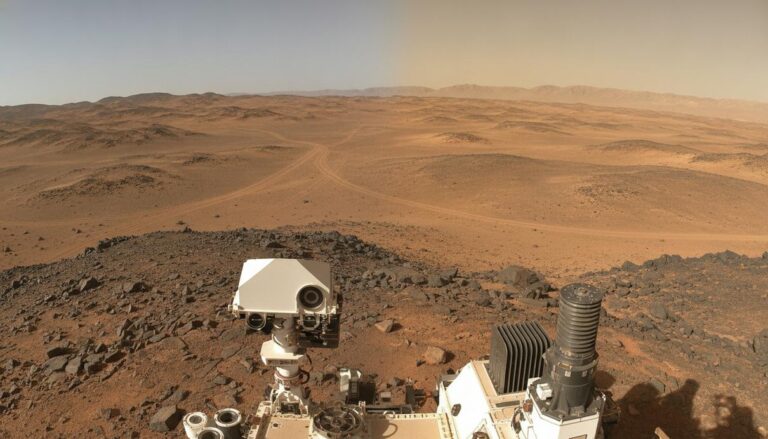 Curiosity прислал панораму Марса в честь 5000-го дня миссии