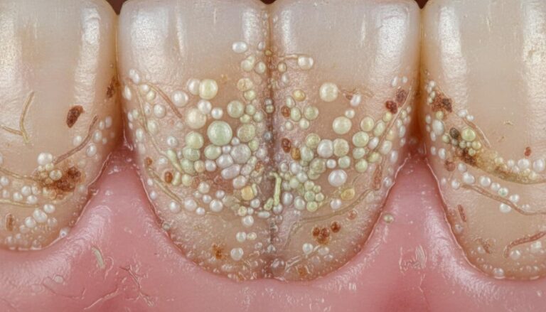 Ученые научились влиять на состав зубного налета через сигналы бактерий